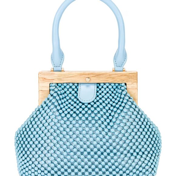 Marlo Ball Mesh Handle Bag olga berg - Picture 1 of 4
